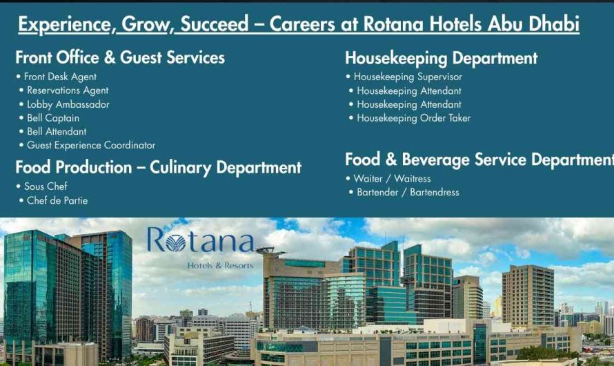 Experience, Grow, Succeed – Careers at Rotana Hotels Abu Dhabi