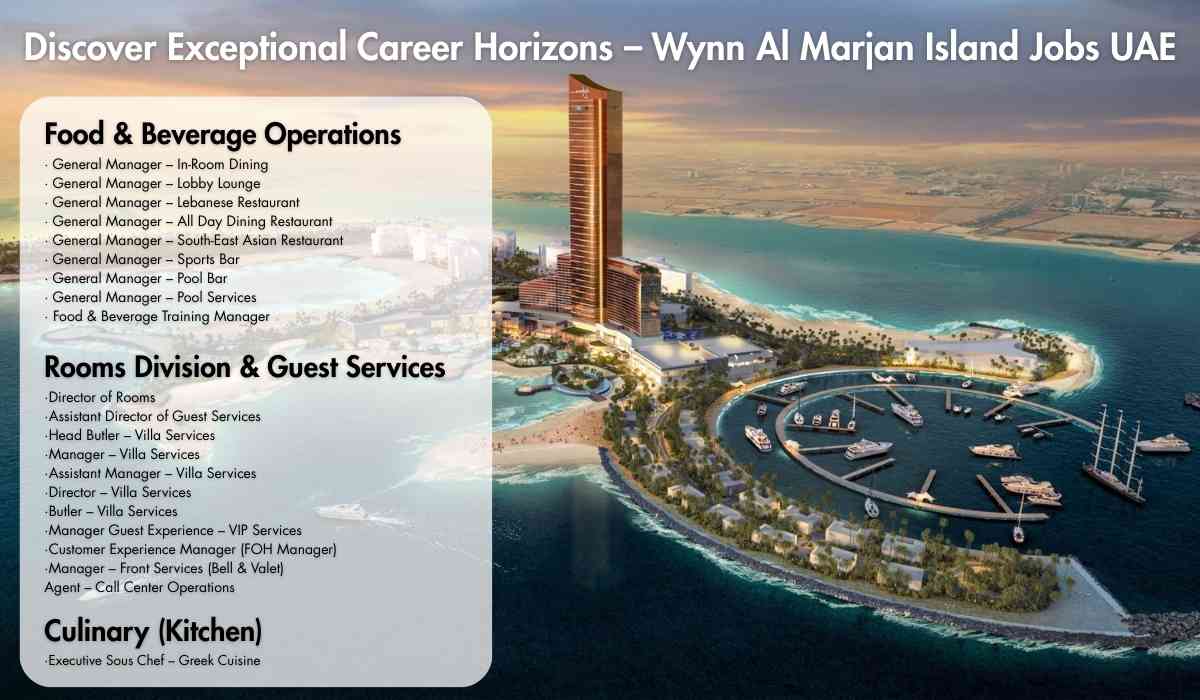 Discover Exceptional Career Horizons – Wynn Al Marjan Island Jobs UAE