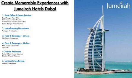 Create Memorable Experiences with Jumeirah Hotels Dubai