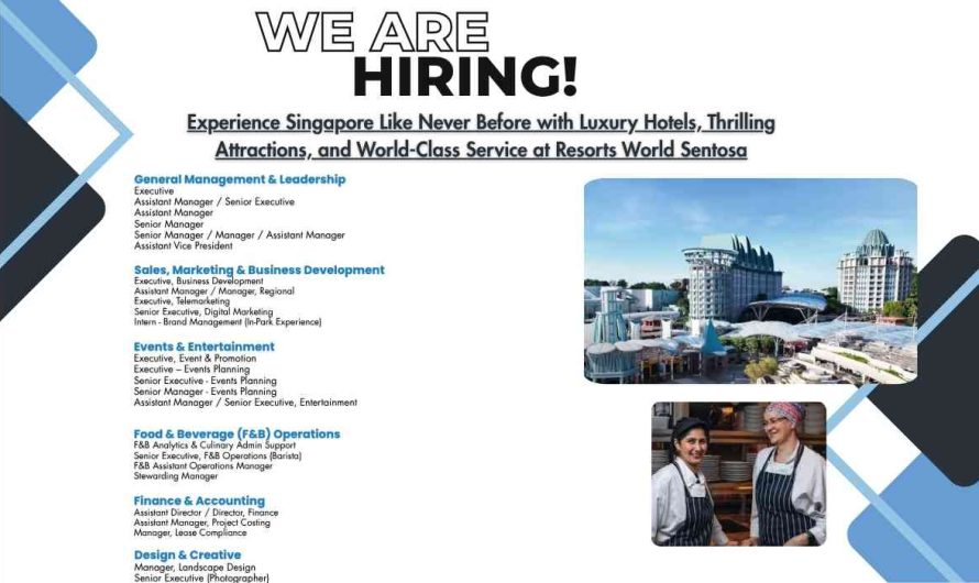 Experience Singapore Like Never Before with Luxury Hotels, Thrilling Attractions, and World-Class Service at Resorts World Sentosa