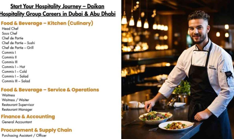Start Your Hospitality Journey – Daikan Hospitality Group Careers in Dubai & Abu Dhabi