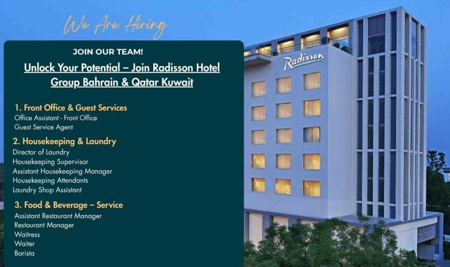 Unlock Your Potential – Join Radisson Hotel Group Bahrain & Qatar Kuwait