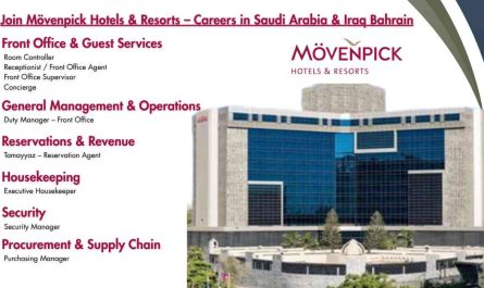 Join Mövenpick Hotels & Resorts – Careers in Saudi Arabia & Iraq Bahrain
