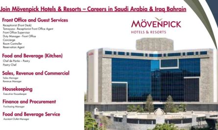 Join Mövenpick Hotels & Resorts – Careers in Saudi Arabia & Iraq Bahrain