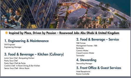 Inspired by Place, Driven by Passion – Rosewood Jobs Abu Dhabi & United Kingdom