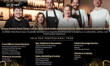 Discover Premium Resort Careers with Six Senses Saudi Arabia and Become Part of a Globally Renowned Hospitality Brand
