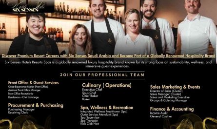 Discover Premium Resort Careers with Six Senses Saudi Arabia and Become Part of a Globally Renowned Hospitality Brand