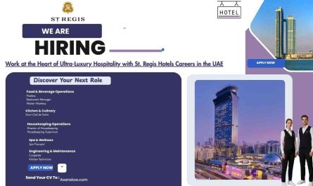 Work at the Heart of Ultra-Luxury Hospitality with St. Regis Hotels Careers in the UAE