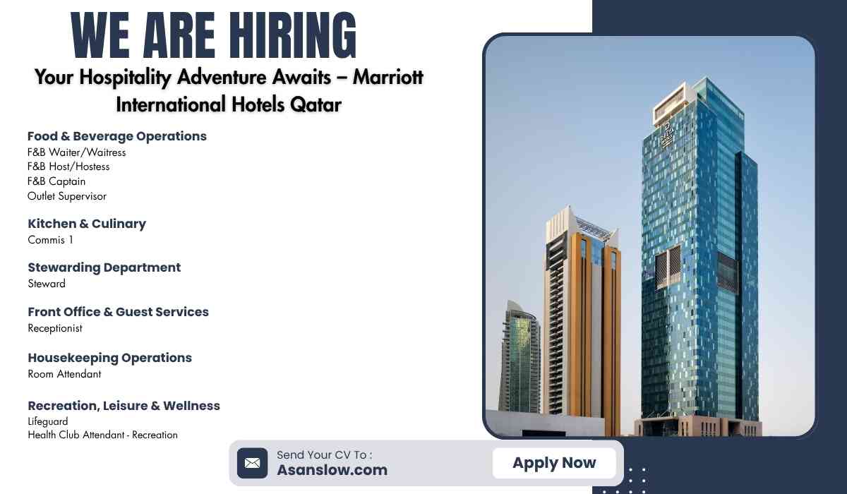 Your Hospitality Adventure Awaits – Marriott International Hotels Qatar